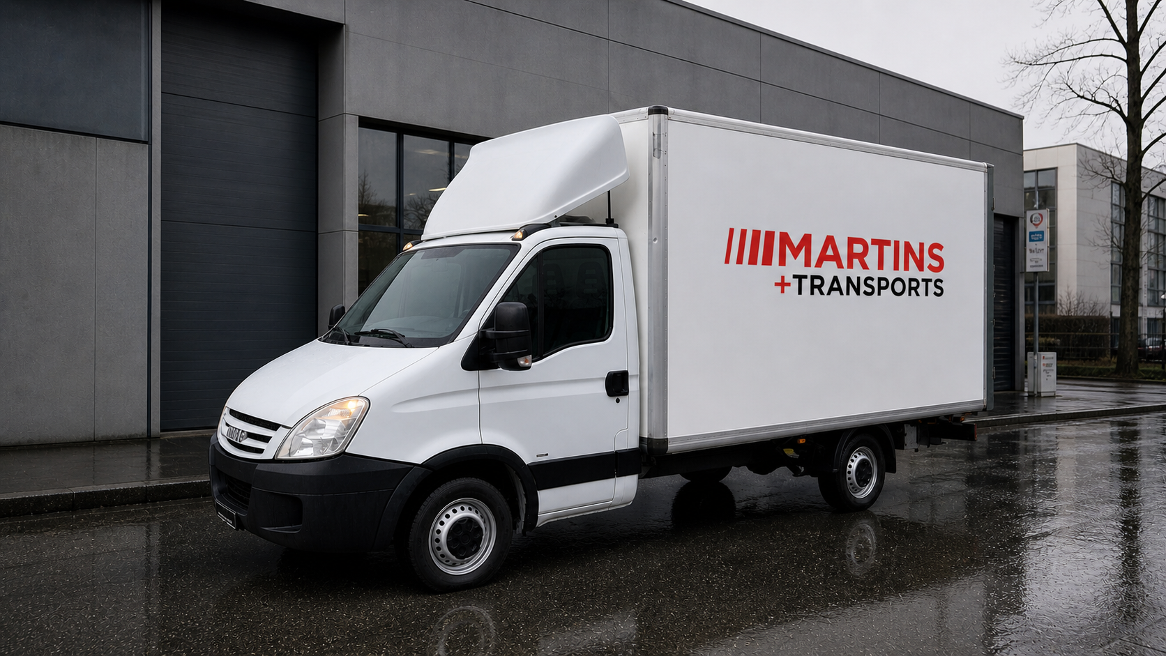 Fourgon grand volume Martins Transports — déménagements légers Genève